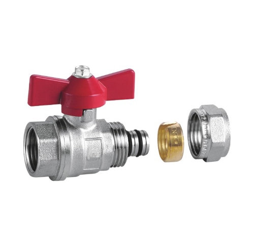 Ball valve with complete fitting   HS7-BV2216